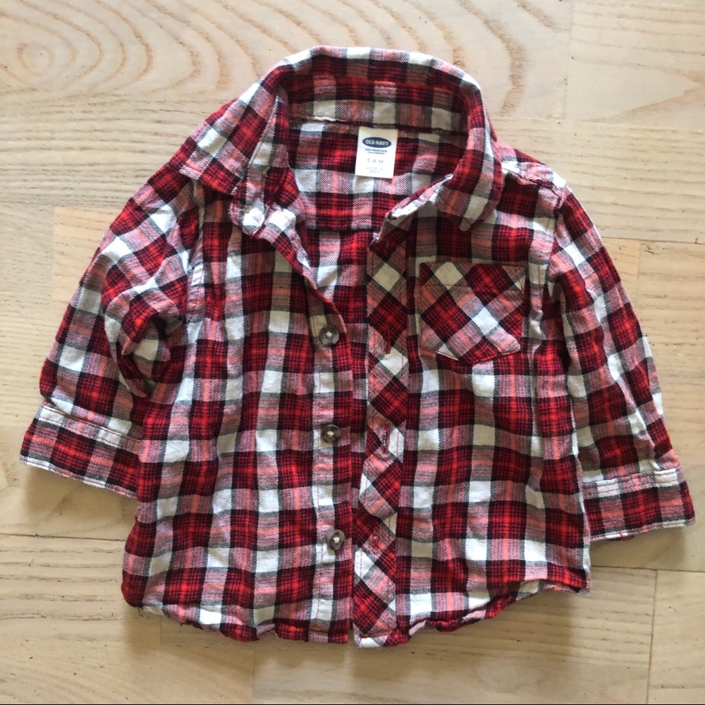 Old Navy Flannel for Baby Boy 3-6 Months